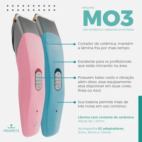 MÁQUINA DE TOSA MO3 - PROPETZ - Imagem 4